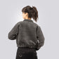 CULT GRADS WOMEN'S JACKET – Dark Gray (Upcycled Fabric)