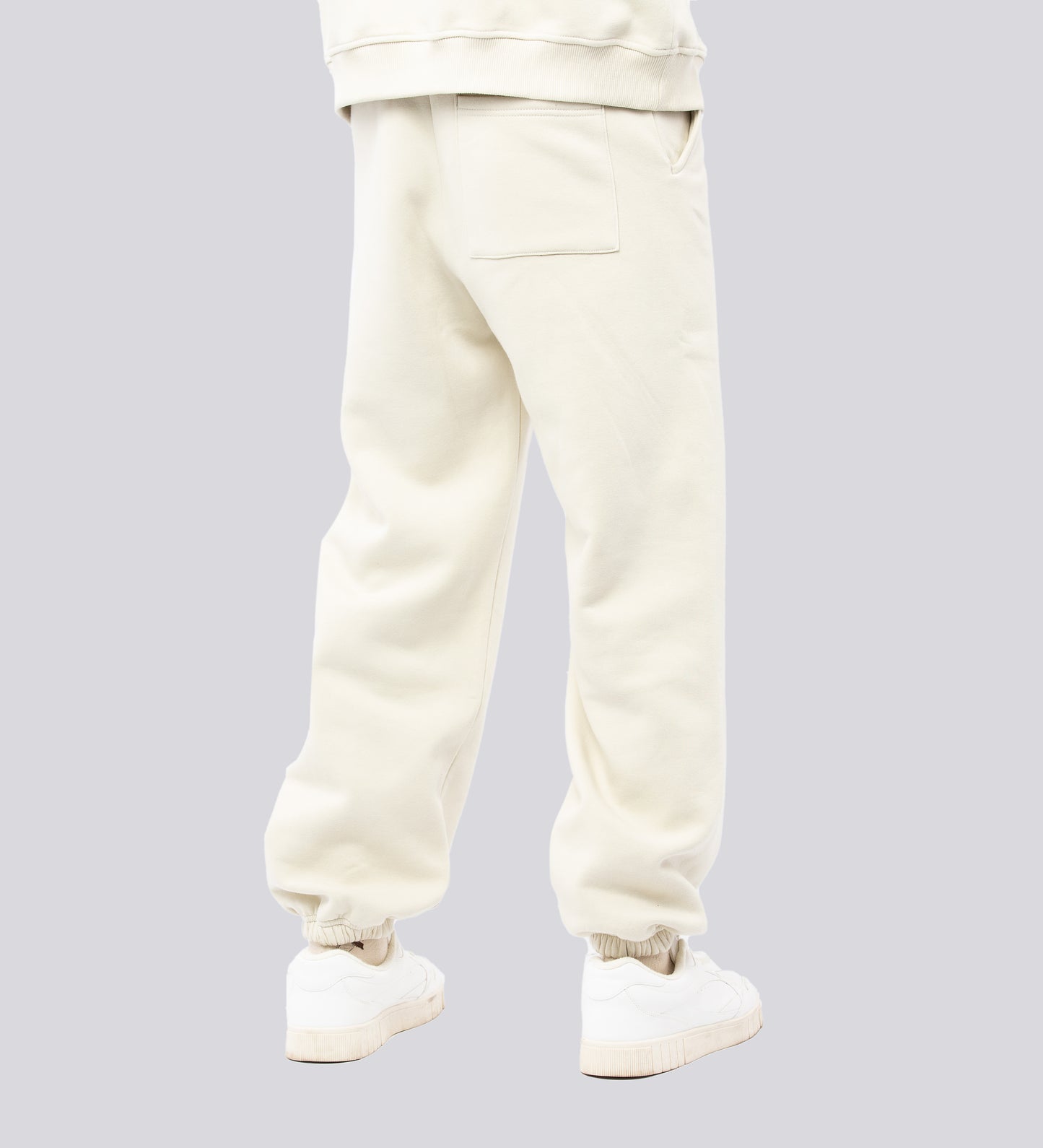 HEAVYWEIGHT JOGGERS – Cream White