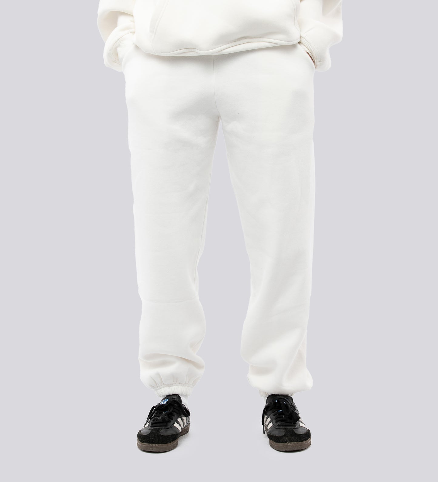 HEAVYWEIGHT JOGGERS – White