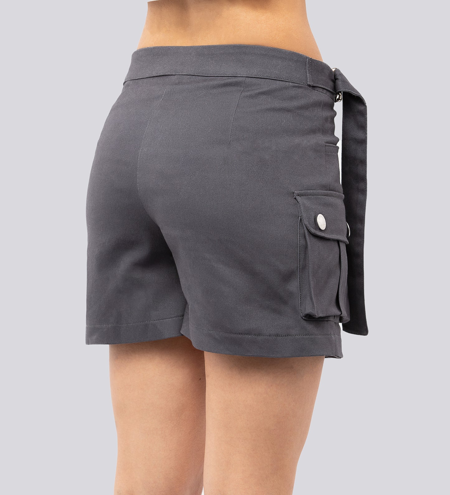 STRTN WOMEN'S CARGO SKORT – Dark Gray