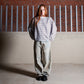 LEGACY V.II STRIPED LONG SLEEVE TEE – Khaki/Off White
