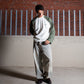STRTN® RAGLAN LONG SLEEVE TEE – Khaki/Off White