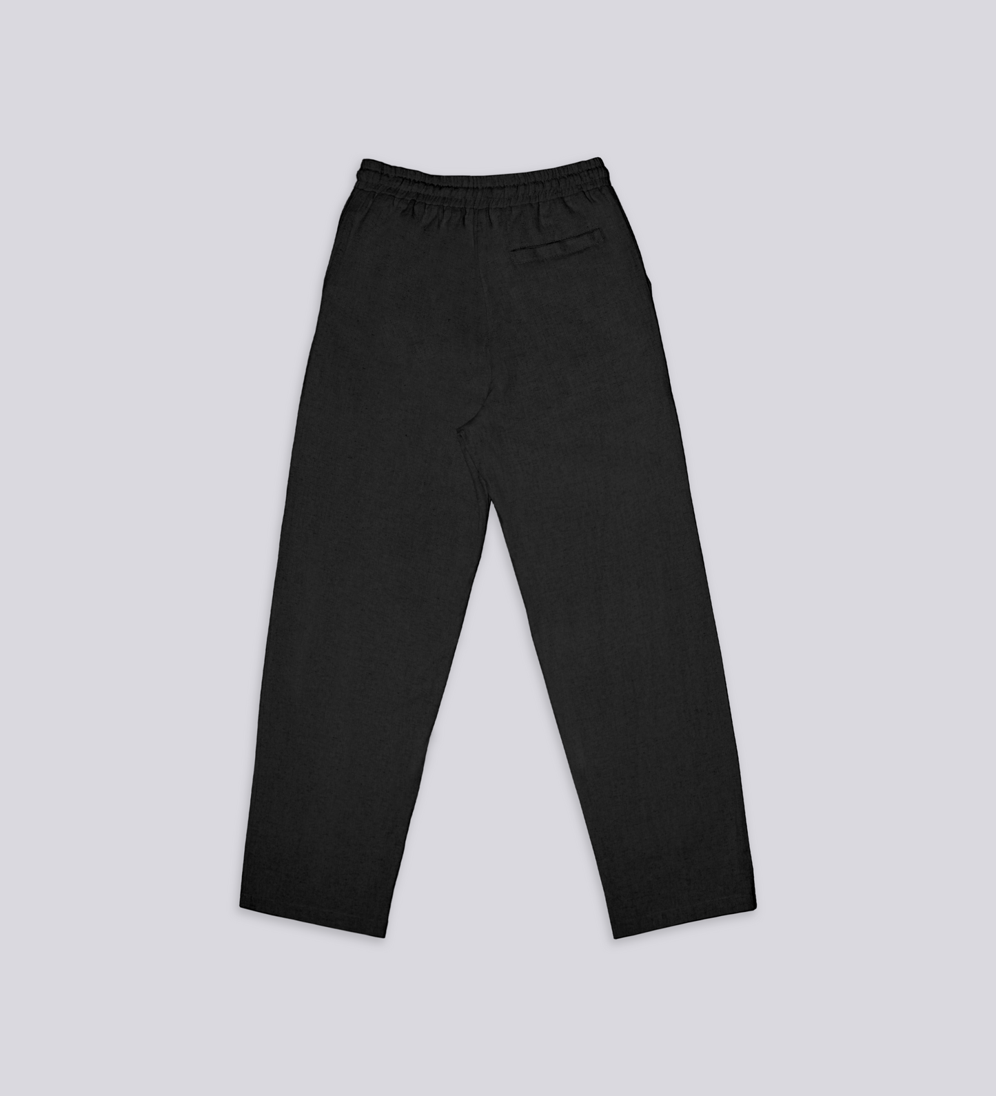 LINEN PANTS – Black