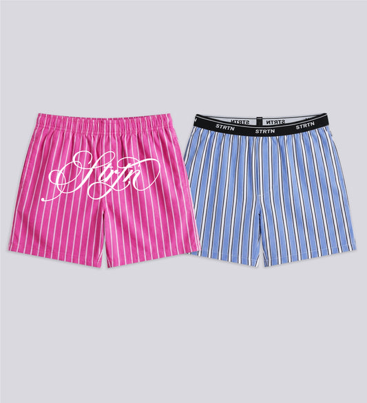 PACK OF 2 UNISEX POPLIN BOXERS IV