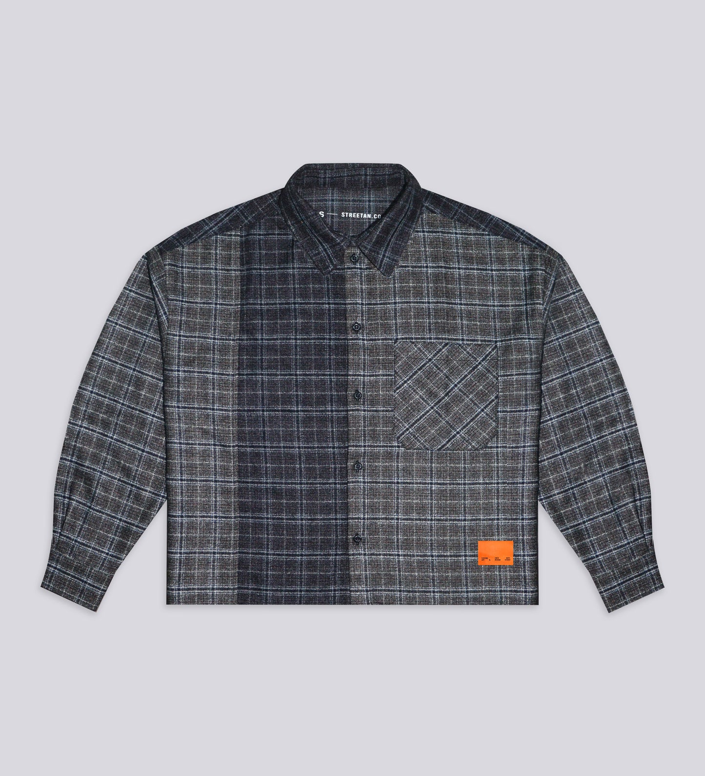 CRTV DEPT. FLANNEL LONG SLEEVE SHIRT