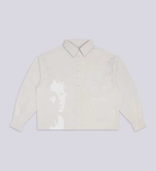 REMINISCING HEAVYWEIGHT SHIRT – Light Greige