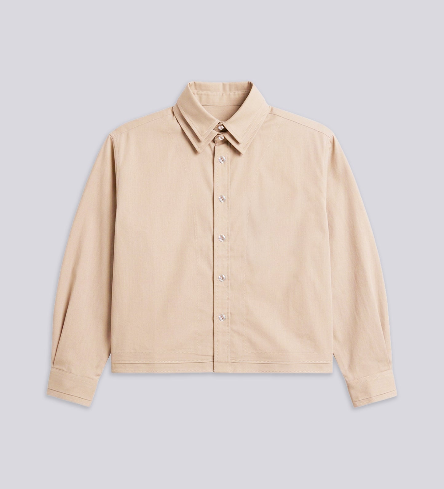 THE DOUBLÉ SHIRT – Nude