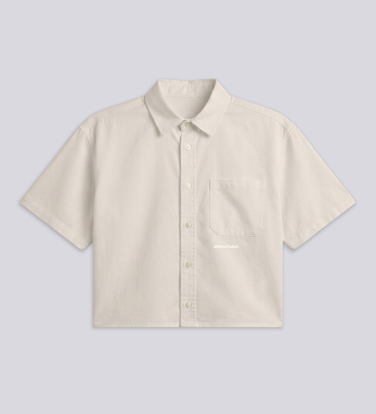 CRTV DEPT. LINEN SHIRT II – Cream