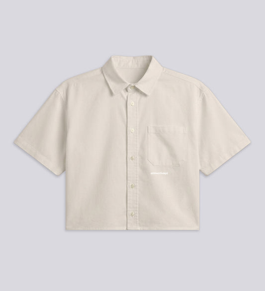 CRTV DEPT. LINEN SHIRT II – Cream