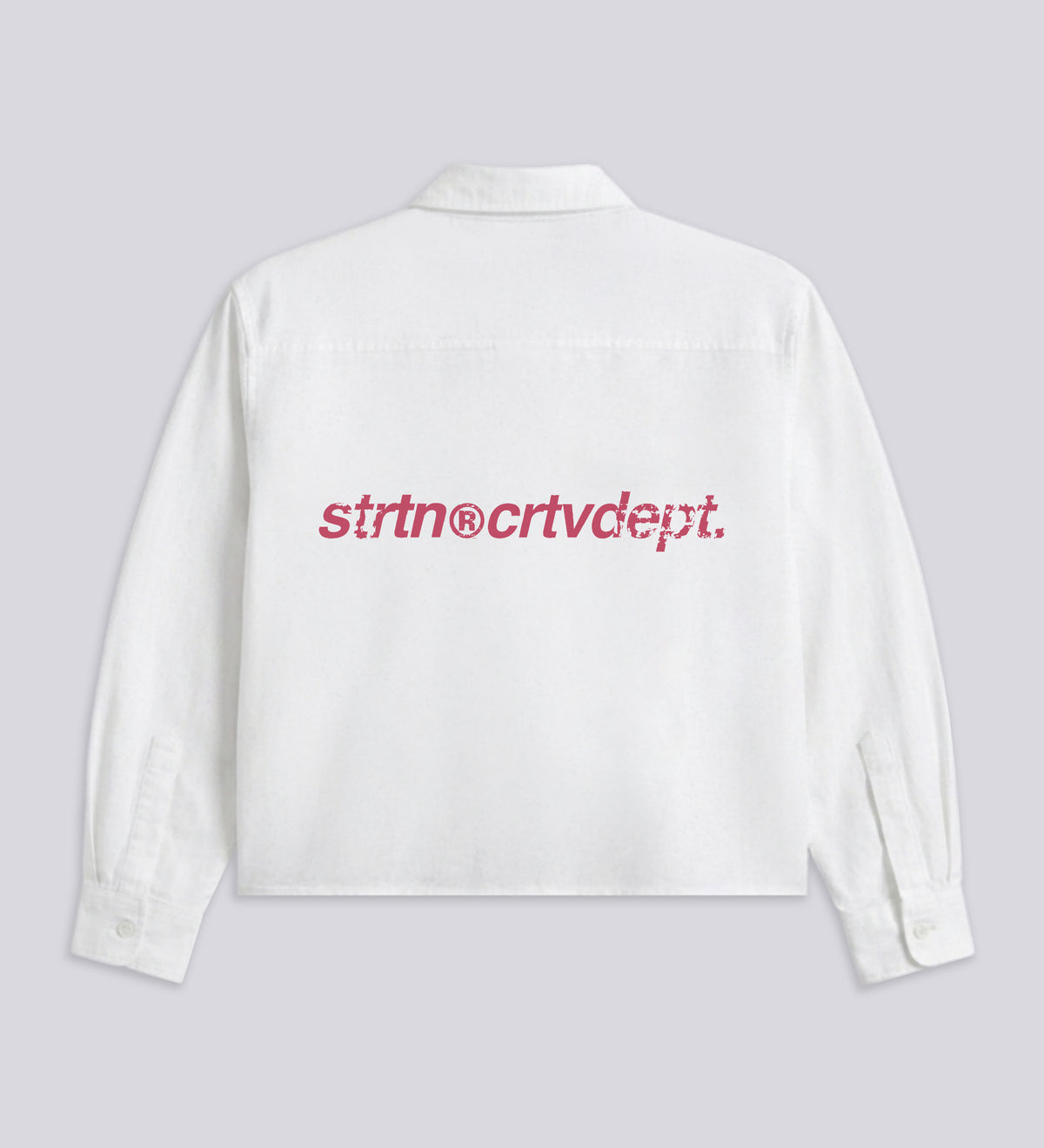 CRTV DEPT. POPLIN SHIRT – Off White