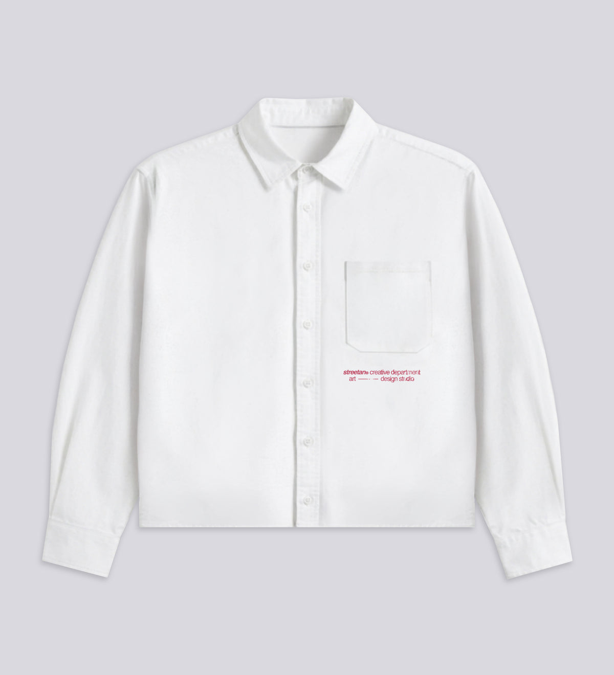 CRTV DEPT. POPLIN SHIRT – Off White