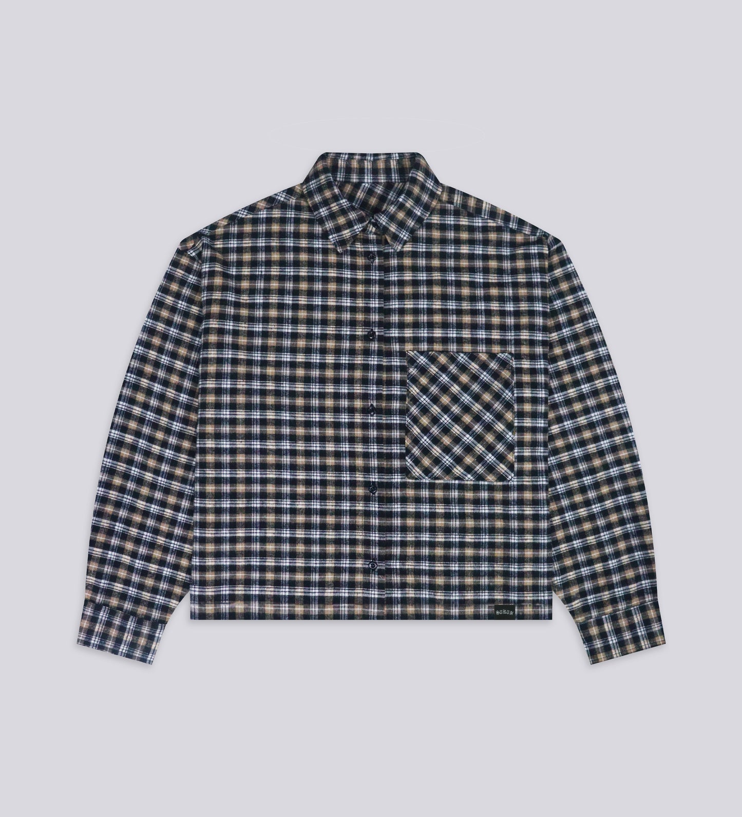 WOMEN'S FLANNEL SHIRT V.II (Upcycled Fabric)