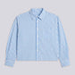 CULT SUPPLY POPLIN SHIRT – Striped Blue