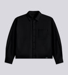 CULT SUPPLY POPLIN SHIRT – Black