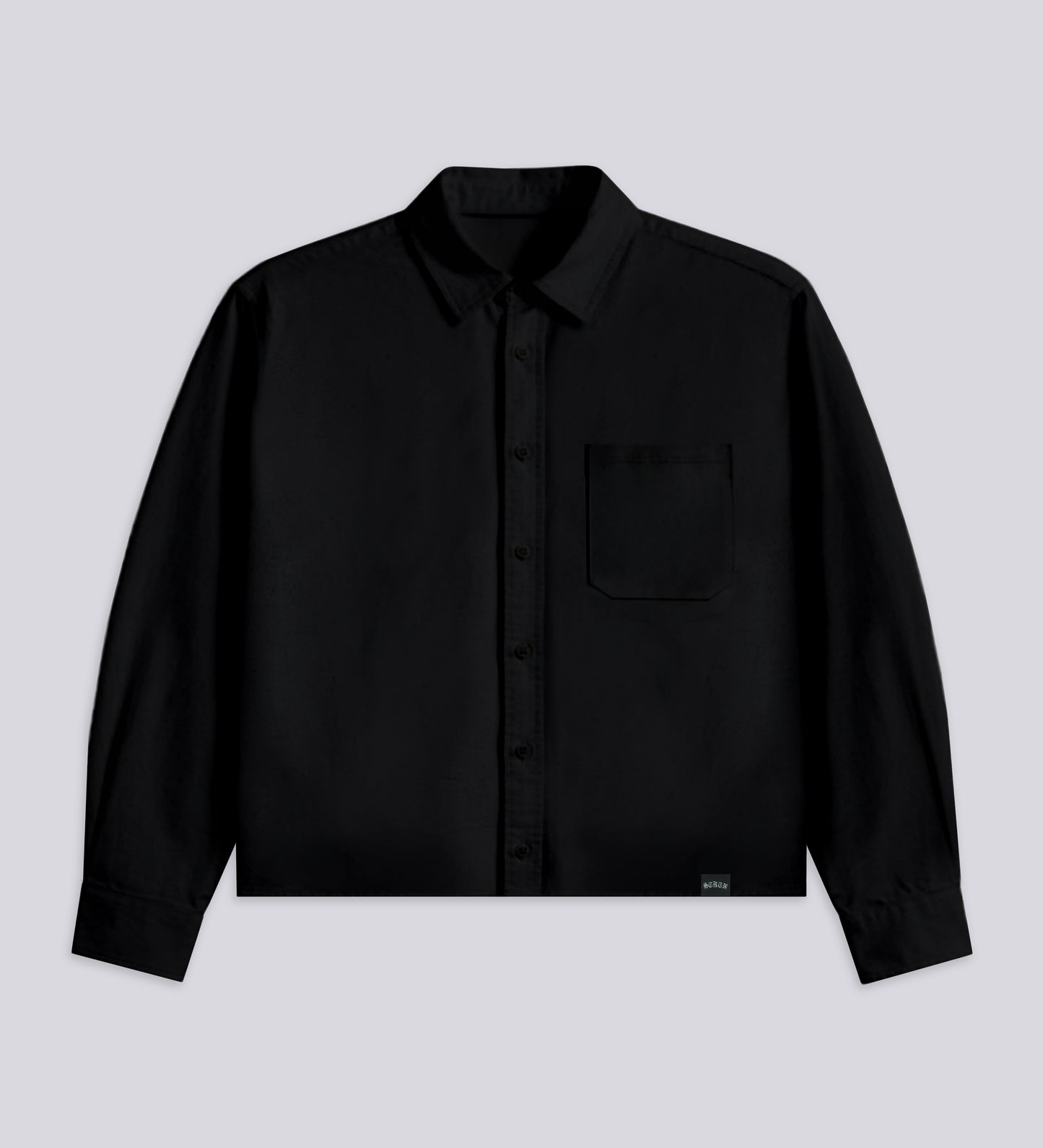 CULT SUPPLY POPLIN SHIRT – Black