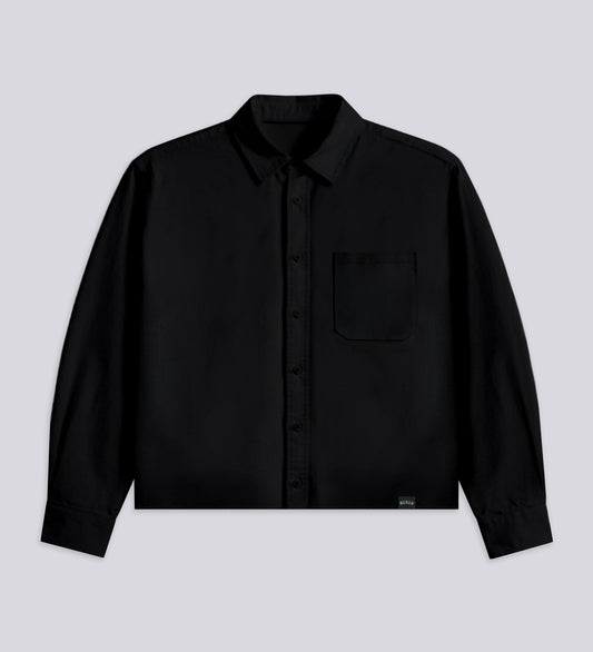 CULT SUPPLY POPLIN SHIRT – Black