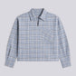 CRTV DEPT. V-NECK FLANNEL OVERSHIRT