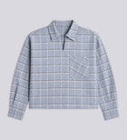CRTV DEPT. V-NECK FLANNEL OVERSHIRT