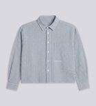THE ICEY STRIPED LINEN SHIRT