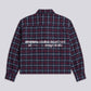 ART & DESIGN STD. FLANNEL SHIRT – Navy/Burgundy