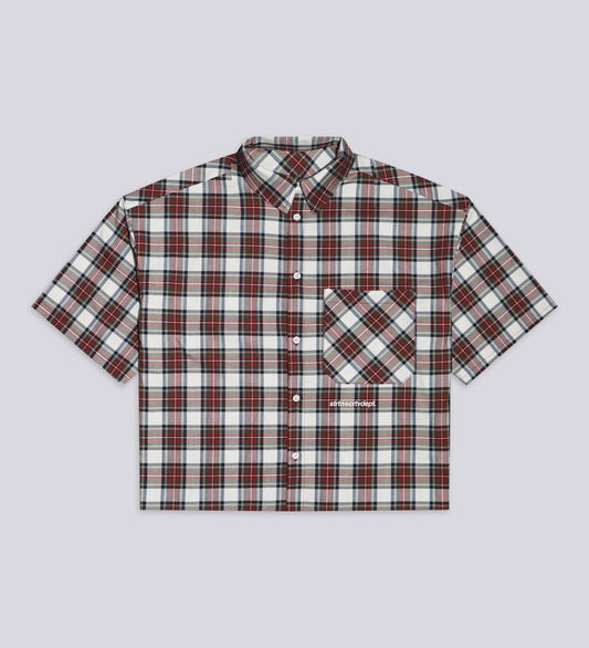CRTV DEPT. TARTAN POPLIN SHIRT