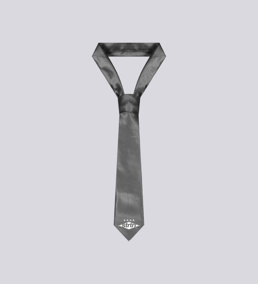 CRTV. DEPT PRINTED TIE – Dark Gray