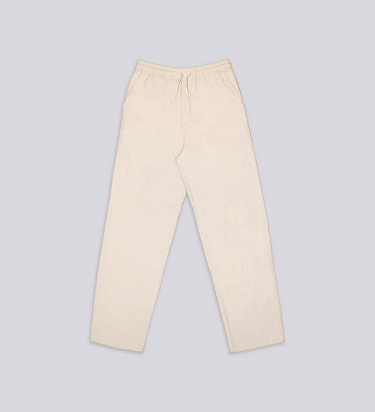 LINEN PANTS – Sand