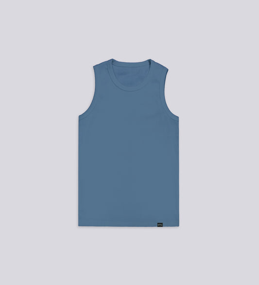 STRTN RIBBED TANK TOP – Indigo