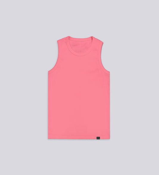 STRTN RIBBED TANK TOP – Pink