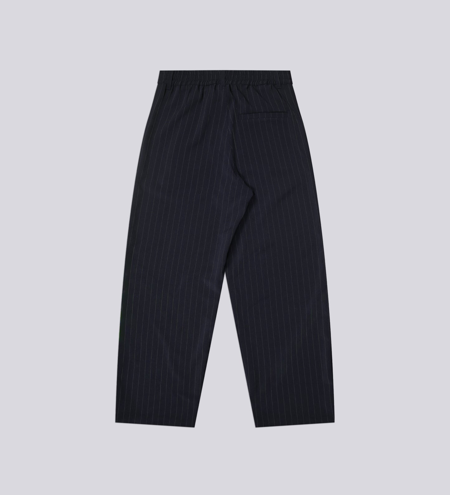 PINSTRIPE TROUSERS – Midnight Blue
