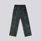 HEAVYWEIGHT POLAR DENIM PANTS – Dark Green