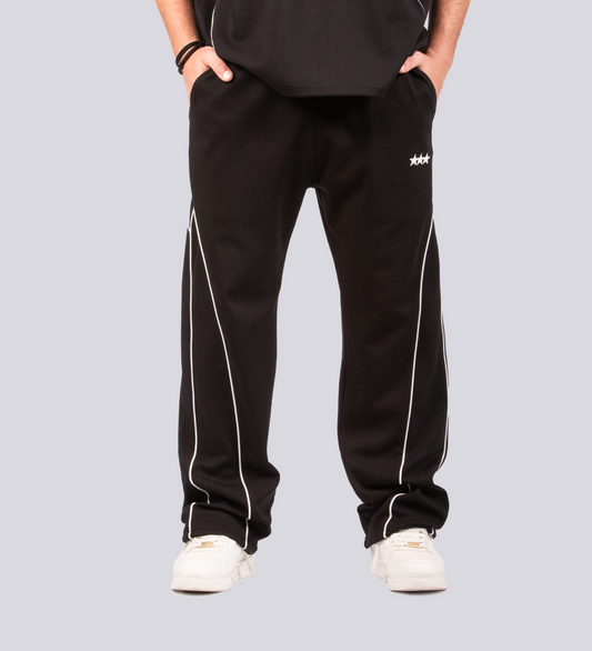 STRTN RACING TRACK PANTS – Black