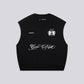 CRTV DEPT. V-NECK VEST – Black