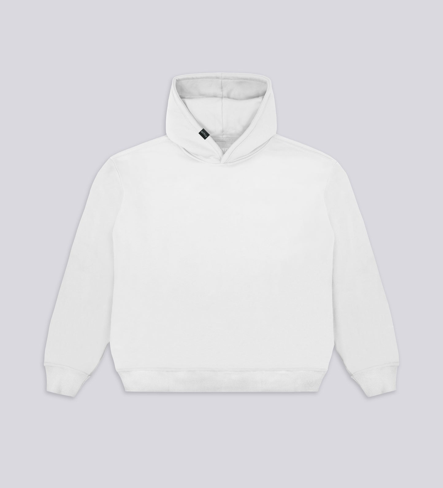 CRTV DEPT. MOGUL BOXY HOODIE – White