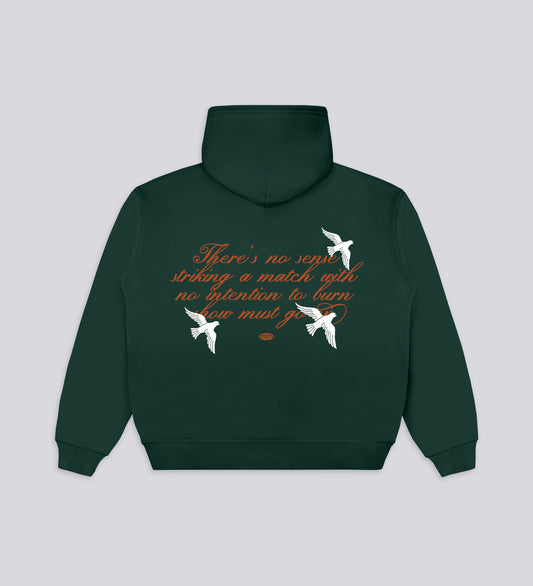 IGNITE HOODIE V.II – Petrol Green