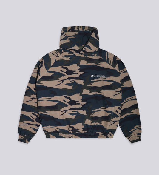 STRTN® POLAR TECH PRINTED HOODIE – Army