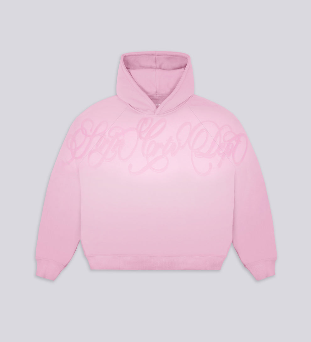 CRTV DEPT. HOODIE – Baby Pink – STREETAN®