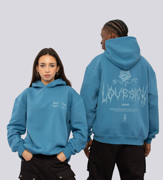 LOVESICK HOODIE – Cobalt Blue