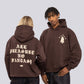 PLEASURE HOODIE – Dark Brown