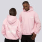 MIDNIGHT THERAPY HOODIE – Baby Pink