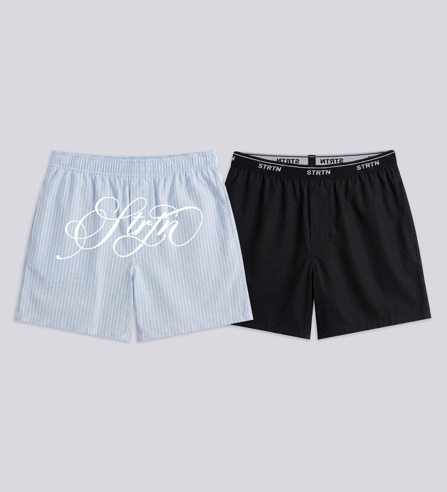 PACK OF 2 UNISEX POPLIN BOXERS III