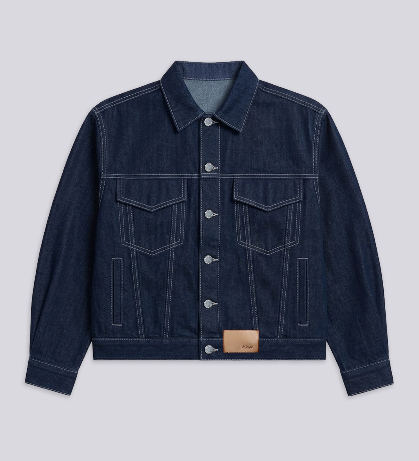 STRTN® CRTV DEPT DENIM JACKET V.II – Raw Blue