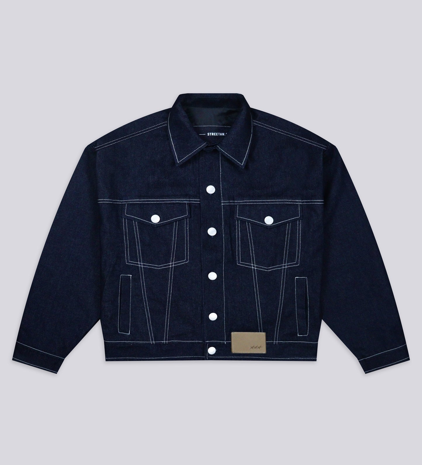 STRTN® CRTV DEPT DENIM JACKET – Raw Blue