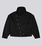 CRTV DEPT. HIGH NECK JACKET – Black