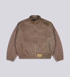 WOMEN'S CRTV DEPT. VEGAN LEATHER JACKET – Tobacco