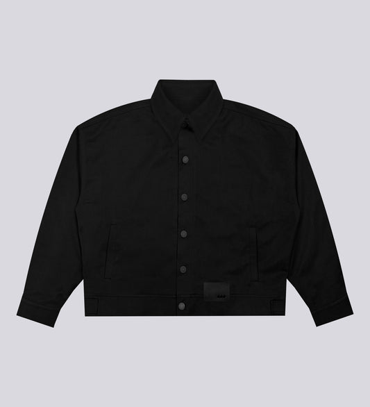 CRTV DEPT. SET CANVAS JACKET – Black