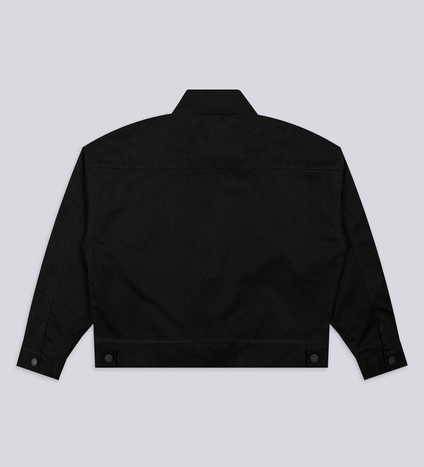 CRTV DEPT. SET CANVAS JACKET – Black
