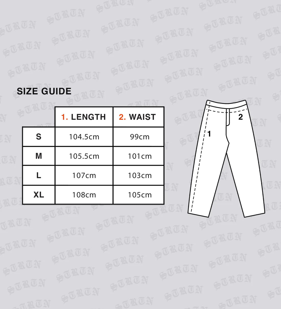 STRTN BAGGY SWEATPANTS – Black