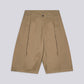 LOOSE CANVAS JORTS – Camel