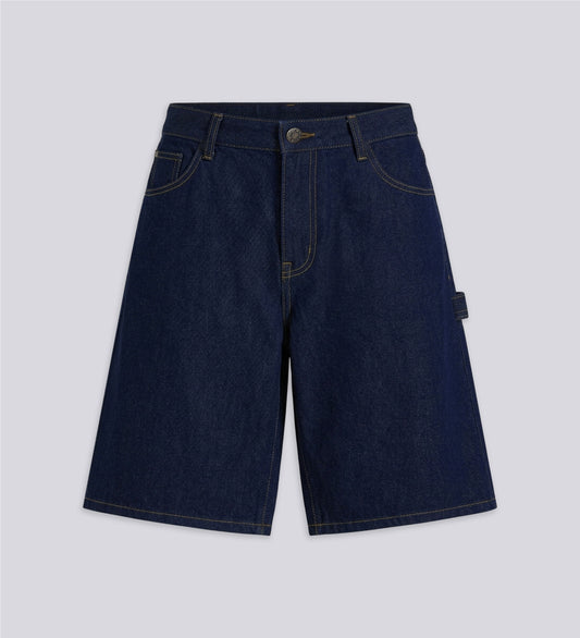 RAW DENIM JORTS – Dark Blue
